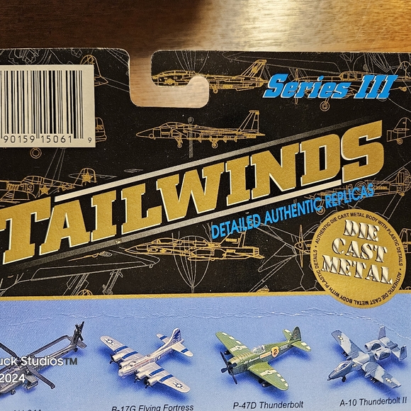 Maisto Tailwinds A-10 Thunderbolt II Series III Die Cast Metal 1999 VINTAGE - Picture 4 of 13